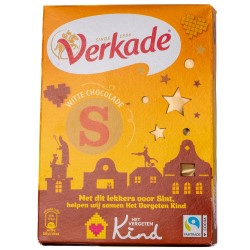 Chocoladeletter van Verkade